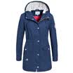 Semir Women&39s Hooded Cloth Embroidered Waist Bag Casual Casual Korean version 13316090003 Dark blue L