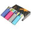 Playboy men&39s underwear flat angle pants bamboo fiber underwear male solid color waist comfortable breathable underwear 4 gift box XXL 180105