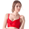 QIANNAIMEI Seamless Thickening No Steel Lap Underwear Gathering Adjustable Tube Crossover Simple Concise Bra
