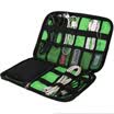 Xin Qin travel digital storage package multi-functional stretch waterproof data cable storage bag portable electronic accessories finishing package black