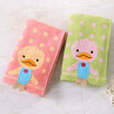 Gold towel home textile cotton wash towel face towel two loaded candy gradient red blue 76g Article 68 34cm