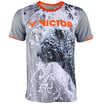 WACKER Victor Victory Badminton Men & Women Casual Sportswear Short Sleeve T-6040 2XL Gray
