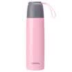 Kangku conku portable bullet warheads 500ML men&women 304 stainless steel belt rope sports cup children&39s student cup ZB500 pink