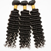 3Pcs Lot Virgin Brazilian Loose Deep Wave Human Hair Weave Silky Hair Bouncy Texture Virgin Deep Wave Curly Brazilian Hair