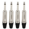 Auburn Original CHOSEAL 635 mono high-fidelity audio connector microphone connector KTV audio engineering accessories 635 mono four QD2006