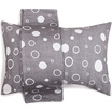 Sanli cotton lace gauze pillow 2 with AB version of the pros&cons of 50 × 75cm happy circle - gray