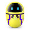 White Goose Gowildcn son white youth version of cloud brain emotion intelligent robot super sun duck IP custom models