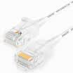 Shanze SAMZHE SZB-3020 super six types of fine diameter CAT6A high purity oxygen-free copper network jumper 8-core twisted-pair high-speed ultra-6 type RJ45 network cable 2 meters white