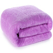 Three high card comb soft&comfortable large&thick bath towel 80 × 180cm men&women with the same section can not afford hair strong absorbent towel orchid purple