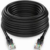 Shanze SAMZHE SH-1400 high-speed ultra-five CAT5e network cable 100 Gigabit network cable computer network jumper super 5 class finished cable black 40 meters