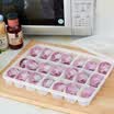 Jingdong supermarket double art dumpling box Japanese single layer 21 grid
