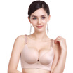 QIANNAIMEI Womens Seamless Deep Plunge Bra