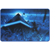 Snake game mouse pad in the large precision package at the bottom of the anti-slip office game Safe all P03 blue