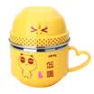 Jingdong supermarket the United States kitchen maxcook 304 stainless steel lunch box multi-purpose student bowl MC168Y with a cover can be stacked can be stacked storage