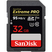 SanDisk 32GB read speed 95MB s write speed 90MB s Extreme Super speed SDHC UHS-I memory card V30 U3 Class10 SD card