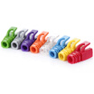 AMPCOM AMPCOM environmental protection crystal head jacket super five class six cable protection sets of yellow 100