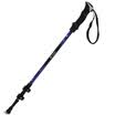 Red camp outdoor aluminum trekking pole portable walking walking stick crutch T black