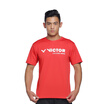 WACKER Victor Victory badminton short sleeve T-shirt T-6027C men&women sportswear M code red