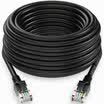 Shanze SAMZHE SH-1150 high-speed ultra-five CAT5e-like network cable 100 Gigabit network cable computer network jumper super 5 class finished cable black 15 meters