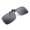 Streets MOPAI sunglasses clip myopic polarized sunglasses clip clip day polarized light M6120 gray clip large