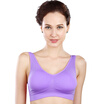 Arctic cashmere sports bra no steel ring sexy comfortable underwear sports vest light purple l