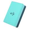 Yimei people two-color yoga bricks high-density EVA yoga bricks auxiliary supplies elegant blue