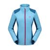 Camel card outdoor women out of the chest fleece P6W142710 sky blue dark blue M