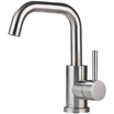 MEJUE Z-1203 lead-free 304 stainless steel basin faucet bathroom washbasin 7-type hot&cold faucet