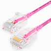Shanze SAMZHE SZF-8080 super six types of fine diameter CAT6A high purity oxygen-free copper network jumper 8-core twisted-pair high-speed ultra-6 type RJ45 network cable 8 meters pink