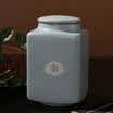 Jingdong Supermarket Oriental tea accessories accessories Ru kiln four tea cans Ru porcelain flower tea cans sealed storage tank