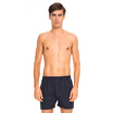 Three - gun men &39s cotton Arrow pants cotton yarn - dyed home leisure men&39 s shorts blue black bars XL