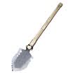 Paulone Outdoor equipment tri-fold shovel Multi-function folding military shovel Fishing shovel Car shovel