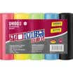 Excellent UHOO 6973 thick garbage bags broken off medium number 45 55cm 5 rolls 150 loaded office home