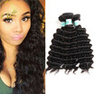 Deep Wave Mongolian 3Bundles Deep Wave Hair Waves Extensions Pure Color 8-28inch Mixed Length Human Hair Bundles 3Pcslot