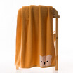 Gold towel home textiles cotton twist soft&soft cartoon towel single brown brown 300g 130 65cm
