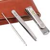 Jingdong Supermarket Carpenter Technology MrGreen M-6101 stainless steel nail knife set with medium nail clippers nail file ear spoon three classic suit