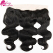 Body wave Brazilian Virgin Hair Frontal Lace Closure Unprocessed Virgin Brazilian Hair Ear To Ear Lace Frontal Closure With Baby