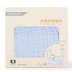 Cotton era PurCotton gift box newborn gauze bath towel water towel 6 layer 95x95cm blue 1 box