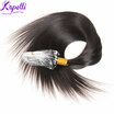 Micro Loop Human Hair Extensions Straight Cabelo Humano 100glot Human Hair Micro Rings Extensions 100g Micro Loop Hair Extensions