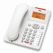 TCL HCD868 180 TSD Fixed Corded Telephone Landline Caller ID Battery Free Handsfree Speaker Wall-mounted Office Strap White