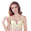 COSMO LADY smooth no trace bra without steel ring gather 34 medium thick cup ladies underwear