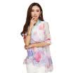 Jingdong Supermarket Antarctica Nanjiren silk scarf women spring&autumn long shawl wild mulberry silk scarf pretty camellia light powder
