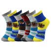 TOM&JERRY Tom Cat&Jerry Mouse Male Child Socks Child Cute Cartoon Baby Combed Cotton Socks Four Seasons 6 Double Pack 18-20 yards 5-7 years old
