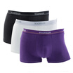 3 packs Men&39s underwear Comfort cotton Sharp pants shorts White Black Deep purple XL 175