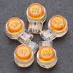 Shanze SAMZHE PT-09 high quality environmental protection K2 wiring terminal wiring engineering dedicated telephone line cable connector K2 pole double line connector 100 bag new bag