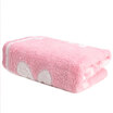 Matt towel home textiles cotton yarn-dyed jacquard soft water flower flower fairy face towel blue 34 72cm 90g article