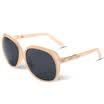 Blue bluekiki sunglasses glasses female big face big frame sunglasses female fashion polarized sunglasses 7011 orange frame gray