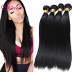 Thick Bundles Indian Remy Hair Straight 4 Bundles Unprocessed Straight Virgin Hair Remy Human Hair Weaves Indian Straight Hair
