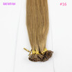 Iwona 100 Brazilian Virgin Remy Hair Straight Flat Tip 1gs 100g Dark Honey Blond Human Hair