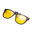 Jingdong Supermarket TANS San&39s sunglasses clip clip polarized clip-on sunglasses can be equipped with myopia driving night vision glasses 2006 black box yellow film
